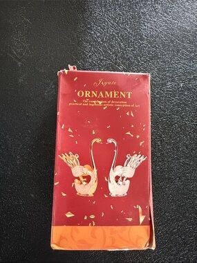 Joyale Ornament Swan Coffee Spoons - Purple & Gold Packaging